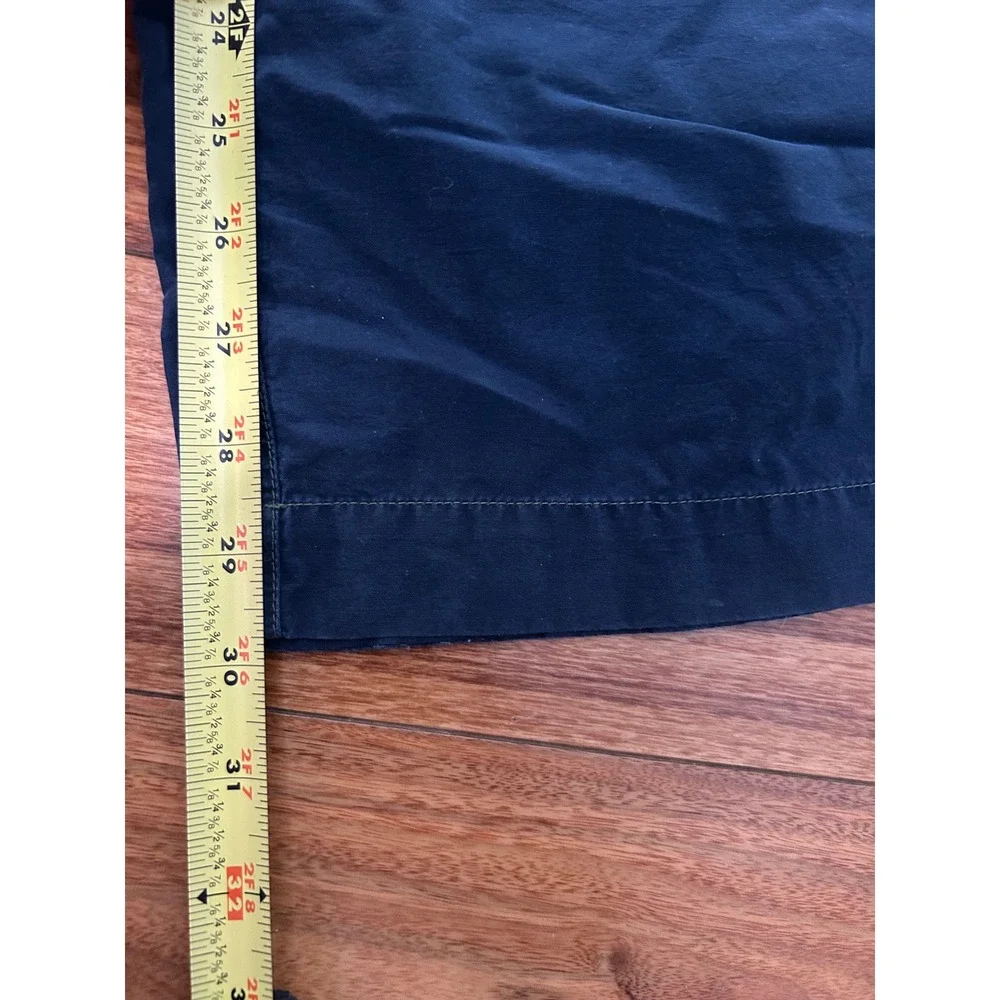 Structure Mens Vintage Navy Utility Pants Cotton Nylon Baggy grunge Gorpcore‎ L